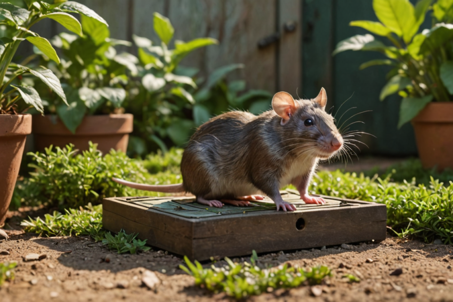 Wie wird man Ratten im Garten los